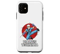 Custodia per iPhone 11 Tecnico di dialisi Techninja Nefrologia Tech Infermiera Renale