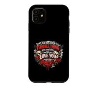 Custodia per iPhone 11 Tell me every thing you ever did Poe's Quote