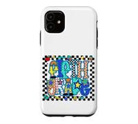 Custodia per iPhone 11 Tema Divertente e Colorato per la Quinta Elementare