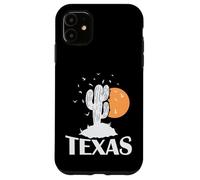 Custodia per iPhone 11 Texas Cactus nello stato desertico degli Stati Uniti