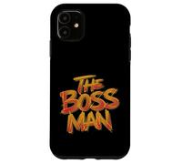 Custodia per iPhone 11 The Boss Man | Maglietta Leadership Uomo Bambino | Executive Power