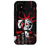 Custodia per iPhone 11 The Boys Homelander Statue of Liberty Skull Graffiti TV Show