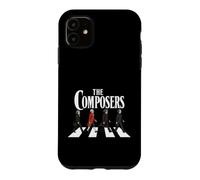 Custodia per iPhone 11 The Composers Men Women Kids Funny Classic Music Graphic