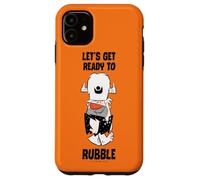 Custodia per iPhone 11 The Flintstones Barney Let's Get Ready to Rubble