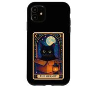 Custodia per iPhone 11 The Hermit Gatto Carta Dei Tarocchi