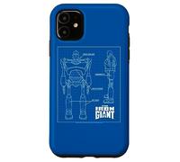 Custodia per iPhone 11 The Iron Giant Schematic