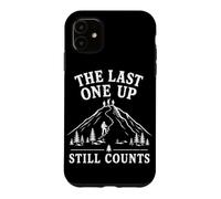 Custodia per iPhone 11 The Last One Up conta ancora umorismo divertente escursionismo in montagna