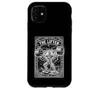 Custodia per iPhone 11 The Lifter Tarocco Scheletro Divertente Palestra Sollevatore