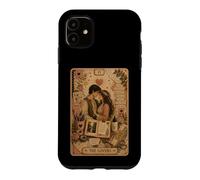 Custodia per iPhone 11 The Lovers Tarot Card Scrapbook Design