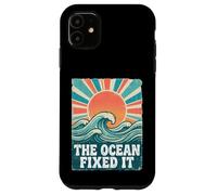 Custodia per iPhone 11 The Ocean Fixed It Retro Beach Waves Sun