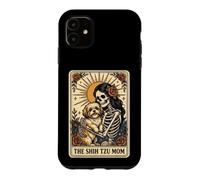 Custodia per iPhone 11 The Shih Tzu Mom Tarot Card Carta Dei Tarocchi Cane