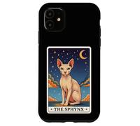 Custodia per iPhone 11 The Sphynx;Carta Dei Tarocchi