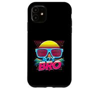 Custodia per iPhone 11 This Is My 80s Bro Costume Party The Sun con occhiali da sole