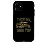 Custodia per iPhone 11 This Is My Tank Armor Military Joke