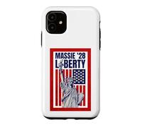 Custodia per iPhone 11 Thomas Massie '28 per il presidente 2028 Liberty