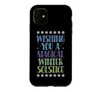Custodia per iPhone 11 Ti auguro un magico solstizio d'inverno
