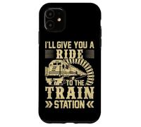 Custodia per iPhone 11 Ti darò un passaggio alla stazione ferroviaria