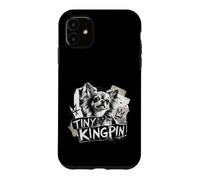 Custodia per iPhone 11 Tiny Kingpin - Chihuahua dai capelli lunghi