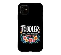 Custodia per iPhone 11 Toddler Small Loud Messy Cute Genitorialità nel caos