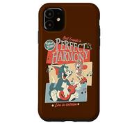Custodia per iPhone 11 Tom and Jerry Best Friends In Perfect Harmony
