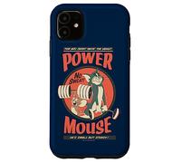 Custodia per iPhone 11 Tom and Jerry Power Mouse
