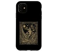 Custodia per iPhone 11 Totem della costellazione dei tarocchi dello gnomo celeste