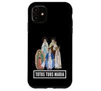 Custodia per iPhone 11 Totus Tuus Maria Totalmente tua cattolica JPII Madre Maria