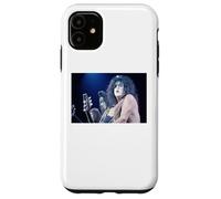 Custodia per iPhone 11 Tour mondiale dei KISS Paul Stanley e Gene Simmons Alive 1996