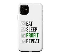 Custodia per iPhone 11 Trader di criptovalute - Mangia ripetizione profitto sonno