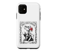Custodia per iPhone 11 Tradizionale Cristiano Guerriero Templare Cavaliere Fede Conquistatori