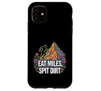 Custodia per iPhone 11 Trail Runner Eat Miles Spit Dirt Mountain