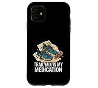 Custodia per iPhone 11 Trail Runner Hiker Trail Mix Is My Medication