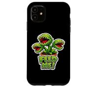 Custodia per iPhone 11 Trappola per mosche carnivora Feed Me! Venus Fly Trappola divertente carnivoro