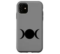 Custodia per iPhone 11 Triplice Luna Simboli Wicca Neopaganesimo Stregoneria Dea