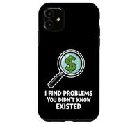 Custodia per iPhone 11 Trovo problemi che non sapevi esistesse umorismo