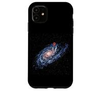 Custodia per iPhone 11 Tu sei qui Galaxy Map Universo Pin Via Lattea Posizione