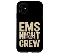 Custodia per iPhone 11 Turno di notte EMS Paramedico