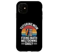 Custodia per iPhone 11 Tutoraggio Mamma Fissaggio Matematica Meltdowns Quotidiano Retrò