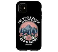 Custodia per iPhone 11 Tutta la terra è piena della gloria di Dio Isaia 6:3 Gesù