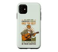 Custodia per iPhone 11 Tutti gli uomini hanno creato la migliore chitarra da suonare uguale negli anni ottanta 80