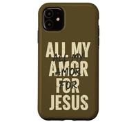 Custodia per iPhone 11 Tutto il Mio Amor per Gesù Amore Fede Religioso