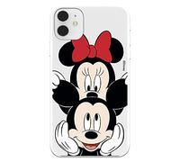 Custodia per iPhone 11 ufficiale dei classici Disney Mickey e Minnie per proteggere il tuo cellulare. Custodia per Apple con licenza ufficiale Disney.