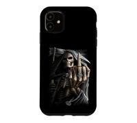 Custodia per iPhone 11 Ufficiale Spiral Bone Finger Skeleton Gothic Fantasy