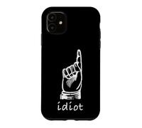 Custodia per iPhone 11 Umano idiota, stupido