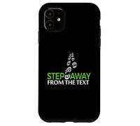 Custodia per iPhone 11 Un passo lontano dal testo Design umoristico minimale