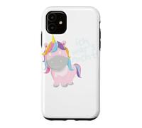 Custodia per iPhone 11 Unicorno I Was It Not Innocence Innocent Guilt Gift
