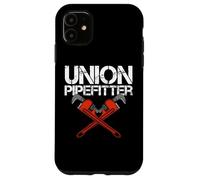 Custodia per iPhone 11 Union Pipefitter idraulico Viaggio Steamfitter