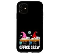Custodia per iPhone 11 Unique Office Crew Graphic For Men And Women Funny Gnome