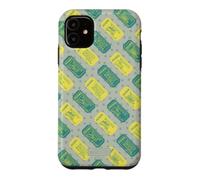 Custodia per iPhone 11 Universal Monsters Drive In Horror Tickets All Over Print