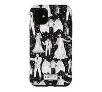 Custodia per iPhone 11 Universal Monsters Sparkle Star All Over Print